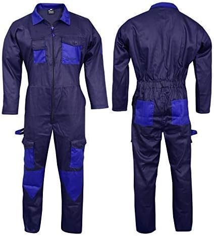 navy blue work jumpsuit