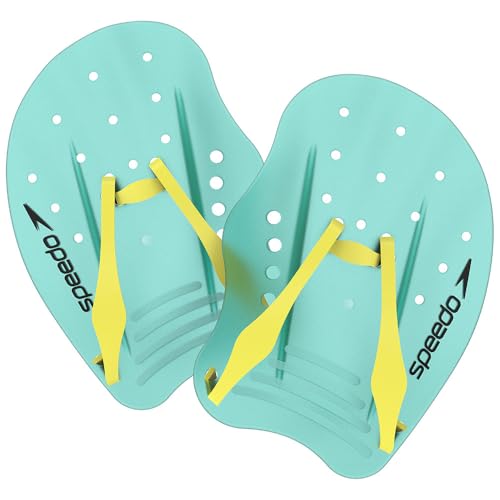 Speedo Tech paletas de natación para Unisex Adulto, Arctic Glass, L