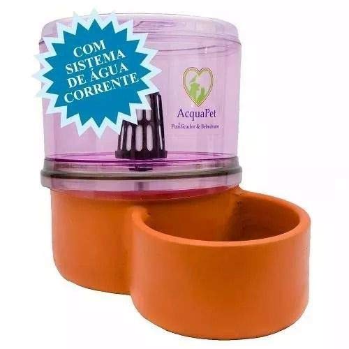 Bebedouro Gato Acquapet Rosa 2.5 L Plus c/Bomba Bivolt