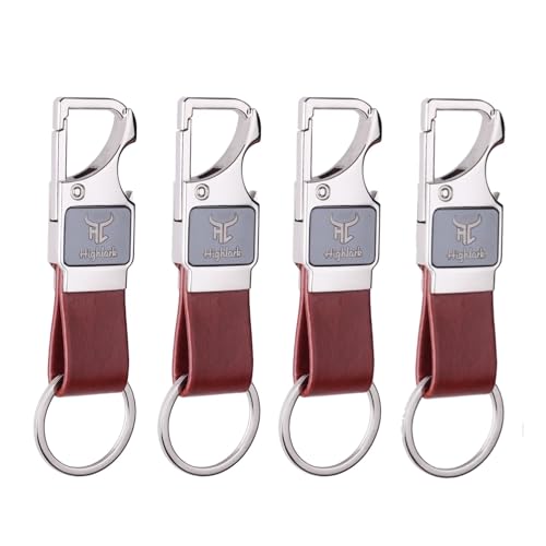 Image of Highlark Exclusive Metal Keyring & Keychain | Key Chain For Home, Office, Car & Bike | All Vehicles Compatible Keychain | Heavy Duty Key Chain for Men & Women