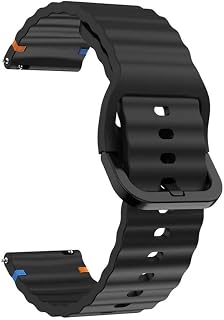 AONES 20mm Watch Strap Silicone Belt Compatible for Noise Noisefit Diva 2 Smartwatch Classy Color Hook Band Price In India