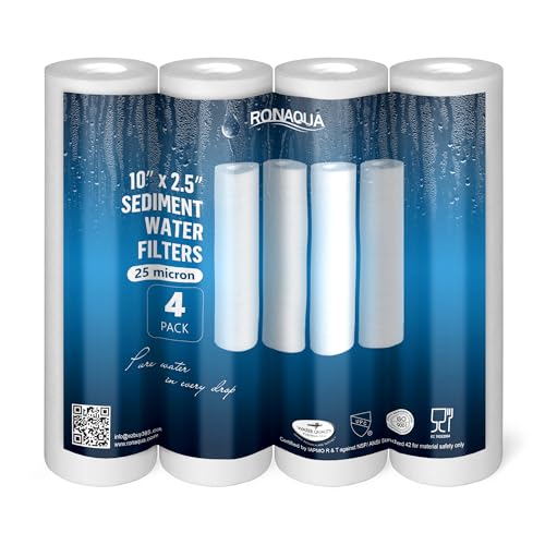 Ronaqua 25 Micron Sediment Water Filter Cartridge 10