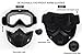 YIQI Motocicleta Gafas de máscara de Motocross con extraíble y Filtro de...