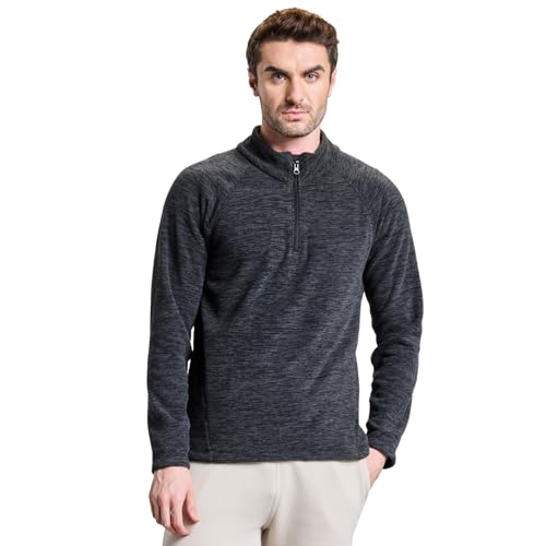 Image of Boldfit Sweatshirt for Man Stylish Sweatshirts for Men Breathable Jacket for Man Half Zipper Sweatshirt for Men Casual Sweat Shirt Full Sleeves Sweaters All Day Winter wear Jackets Stylish