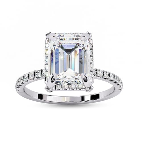 �\���e�B�A����w��| �Z���^�[9x7mm �G�������h�J�b�g �l�H���A�b�T�i�C�g�v���~�X�����O 10K / 14K�\���b�h�S�[���h�܂���925�X�^�[�����O�V���o�[�W���G���[�M�t�g, Ring Size-10, �V���o�[, ���A�T�i�C�g