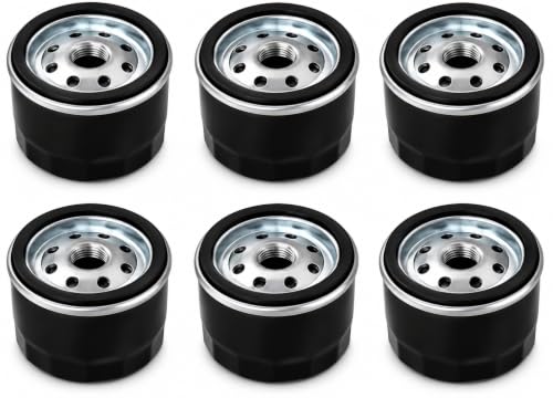 492932S Oil Filter for Briggs and Stratton 492932 695396 696854 John Deere GY20577 AM125424 LG492932S Kawasaki 49065-0721 49065-7007 (6 Pack)