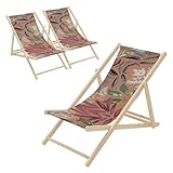 MAGNIFIQUE CHAISE DE PLAGE - Vous souhaitez une chaise longue parfaite pour le jardin, la plage, la terrasse ou le balcon ? Alors découvrez cet élégant modèle en bois. Que ce soit en position allongée ou assise, ce bain de soleil léger promet toujours un maximum de confort.