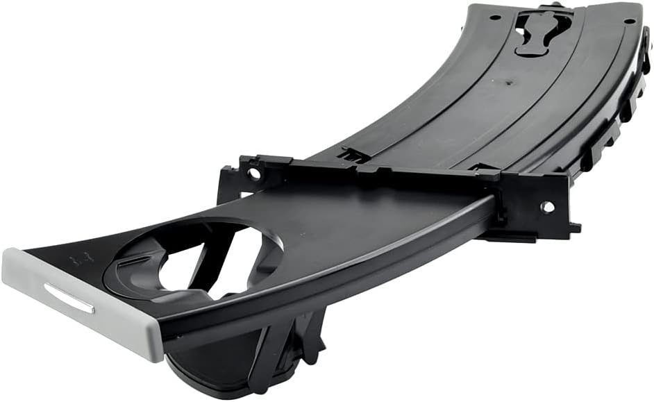 1PC Left Retractable Cup Holder Beverage Bottle Holder Compatible with E90 E91 E92 E93 323i 325i 325xi 328i 328xi 330i 330xi 335d 335i 335is 335xi M3 2006-2013 Grey