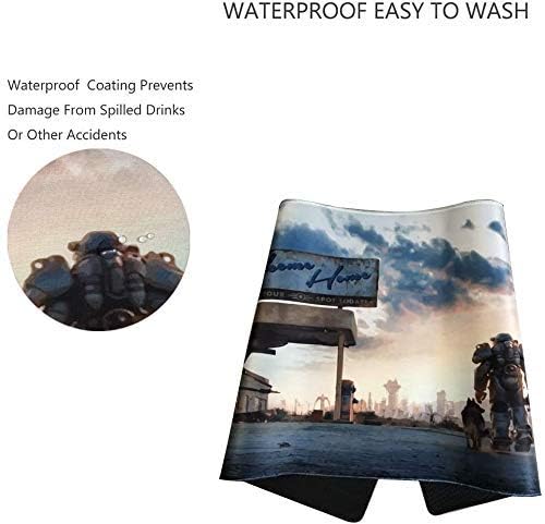 Beymemat Large Gaming Mouse Pad XXL Size (900x400mm) Extended Mouse Mat/Desk Pad with Non-Slip Rubber Base, Special-Textured Surface for Keyboard and Mouse