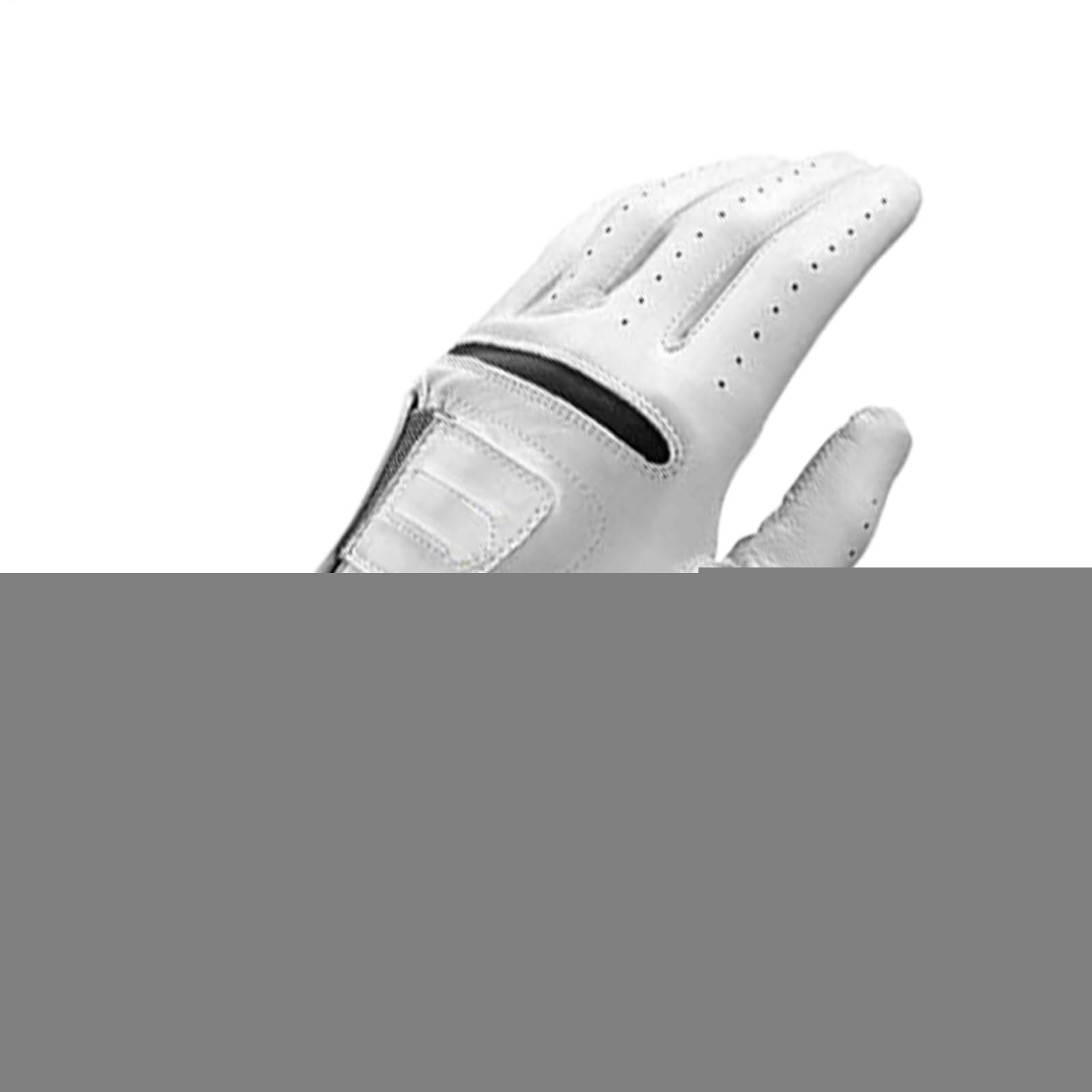 Guanti da golf per mancini e destrorsi, guanti da golf da allenamento, 2 in 1, in pelle, da uomo, strumento di pratica in silicone antiscivolo per le persone
