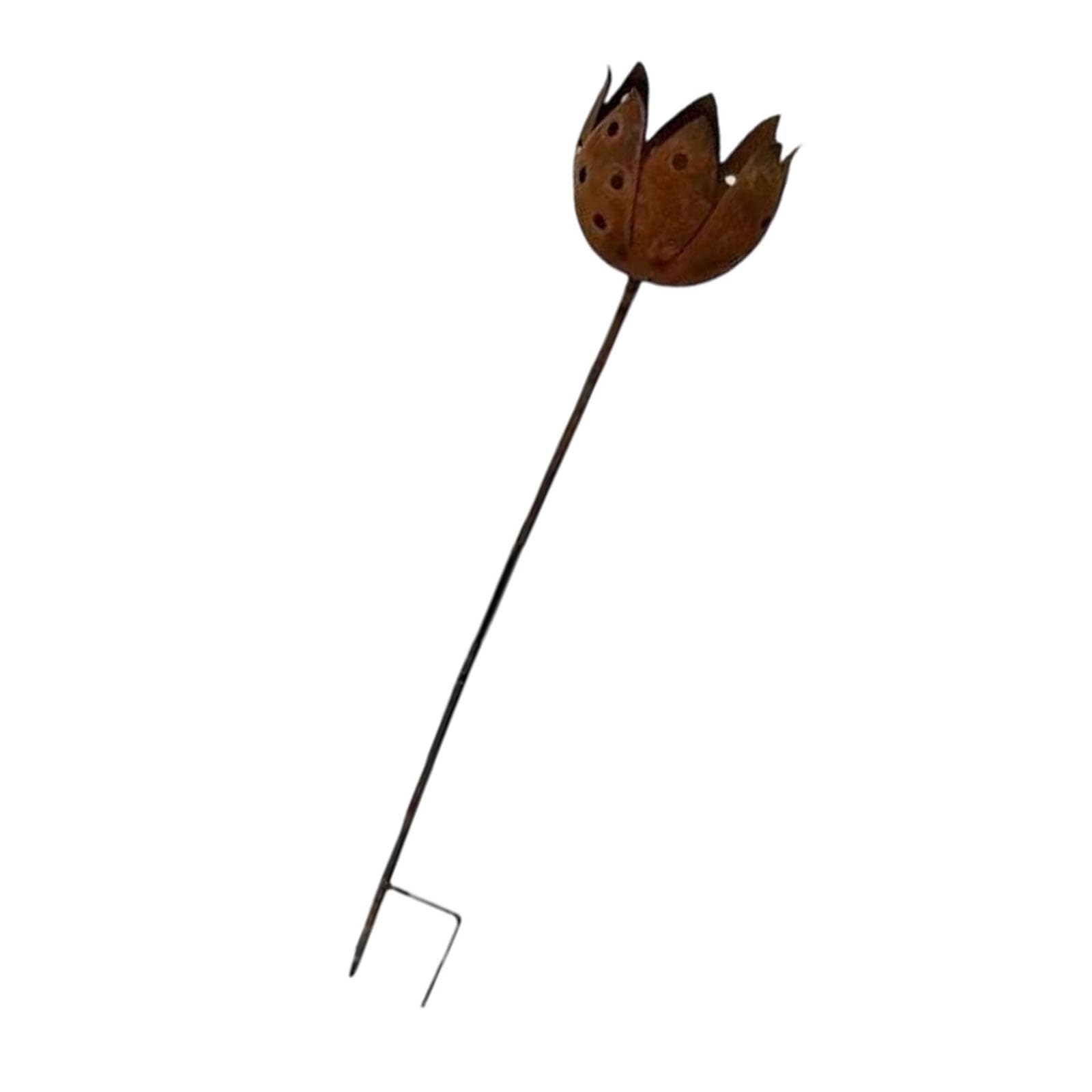 Metal Floral Candelabra Classical Hanging Decoration Suitable for Home Wrought Iron Hanging Deck