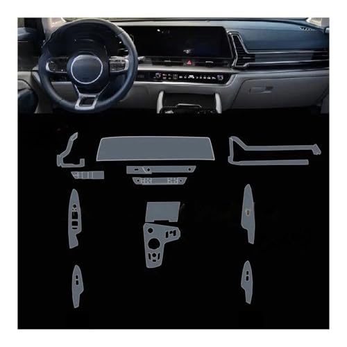 Protection de navigation et console Sportage contre les rayures - 2