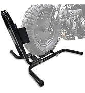 ガービー（Garvee） フロントホイールクランプ バイクスタンド タイヤ固定スタンド 16～21インチ 耐荷重810KG 調整 メンテナンス 前輪 固定 自立 ブラック