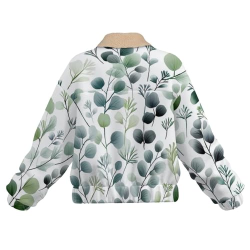 Chaqueta de invierno con forro polar de eucalipto para mujer 6