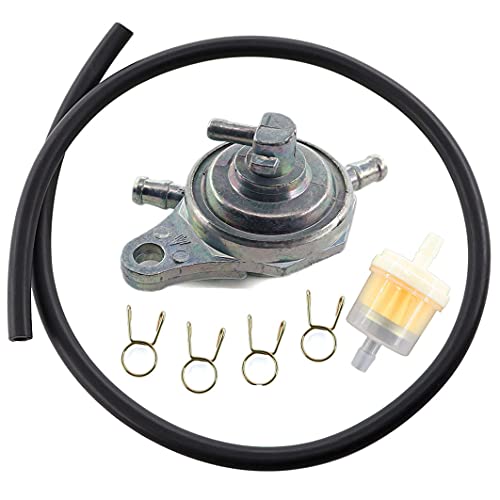 MCHNIC Unterdruck Benzinhahn 6mm Benzinschlauch für GY6 50cc...