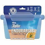 Ziploc Endurables Silicone Food Storage Meal Prep Containers, Microwave Safe and Eco-Friendly, Small Container, 1 Count