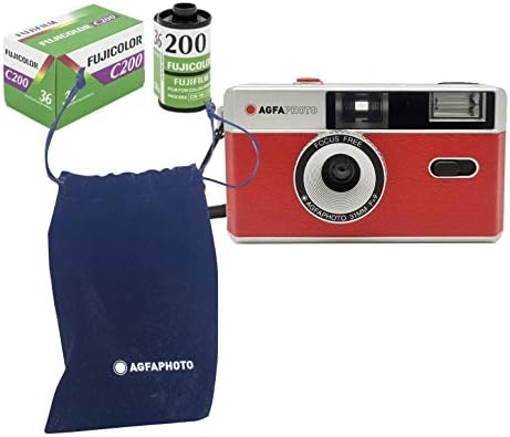 Agfa AG603000 Photo Analoge 35mm Foto Kamera black
