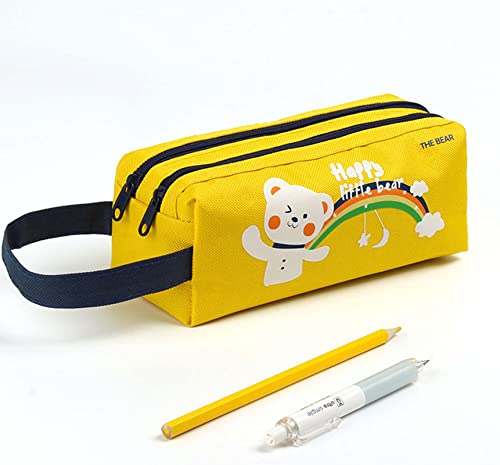 Mäppchen Federmäppchen Teenager Niedliches einfaches Federmäppchen in Universalgröße Unisex (Farbe A) Cover