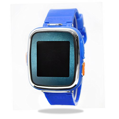 MightySkins Skin Compatible with VTech Kidizoom Smartwatch DX wrap Cover Sticker Skins Blue Swirls