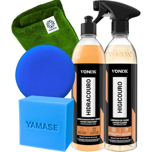Kit Limpeza e Hidratação de Couro Hidracouro Higicouro Vonixx