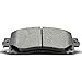 Front & Rear Ceramic Disc Brake Pads For 2019-2022 Subaru Forester, For 2020-2022 Subaru Crosstrek Legacy Outback