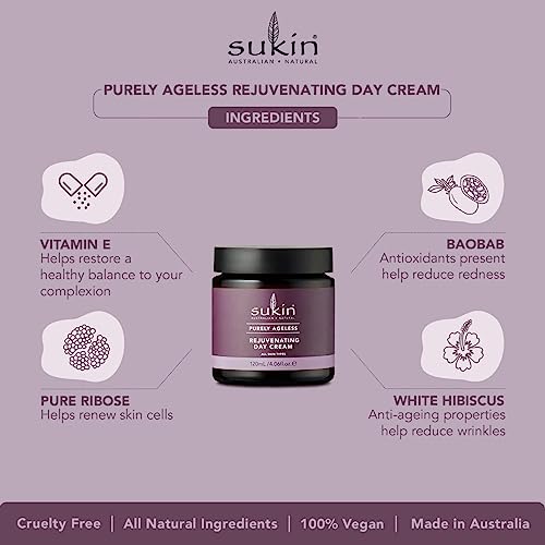 Purely Ageless Rejuvenating Day Cream By Sukin For Women - 4.06 Oz Cream #TOP3