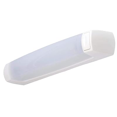 Réglette Eo S19 sans Source Lumineuse avec Inter, Blanc 9003