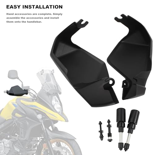 PowerMotor Dirt Bike Handguards,Motorcycle Hand Guard Handguard Handlebar Shield Protector For DL650 DL 650 2014-2019 2018 2017 - Thumbnail 5