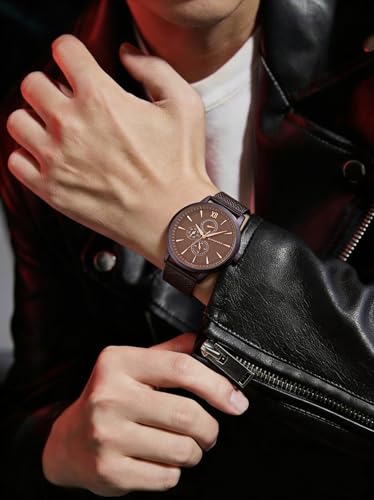 Image of Giordano Analogue Watch for Men with Stylish Mesh Band with Water Resistant Casual Wrist Watch to Complement Your Party Look - GD-50008
