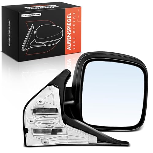 Frankberg Manuell Aussenspiegel Außenspiegel Rechts Kompatibel mit Transporter IV Bus 70B 70C 70J 70K 7DB 7DC 7DJ 7DK 1990-2003 701857508F