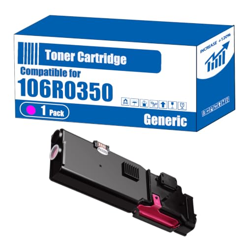 Image of Compatible for Xerox 106R03500 106R03502 106R03503 106R03501 Toner Cartridge Versalink C400DN C400DNI C400N C400 Printers (1 Pack Magenta)