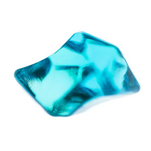 Super Z Outlet 1\" Acrylic Color Ice Rock Crystals Treasure Gems for Table Scatters, Home Vase Fillers, Event, Wedding, Arts & Crafts, Birthday Decoration Favor - (Pack of 120) (Turquoise)