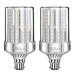HZSANUE LED Light Bulbs 32W, 260W Incandescent Bulbs Equivalent, 3600Lm, 6000K Daylight White, B22 Bayonet Cap, Pack of 2