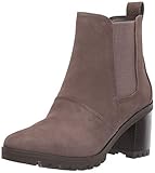 Forro de tela UGG HAZEL Botas estilo Chelsea, Mujer, Gris (Mole), 41 EU