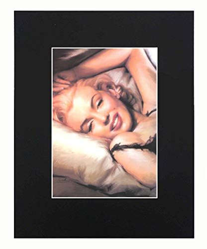 Xqartstudio Marilyn Monroe Portrait Art Print Picture Photograph Mini Poster Gift Wall Decor Display With Matted 8X10 #TOP2