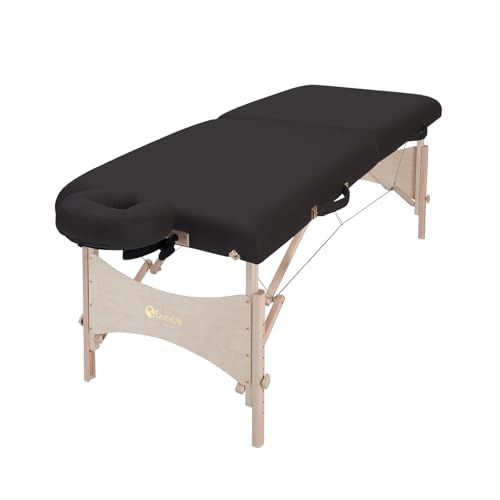 EarthLite Harmony DX Portable Massage Table Package, 30" x 73, Black