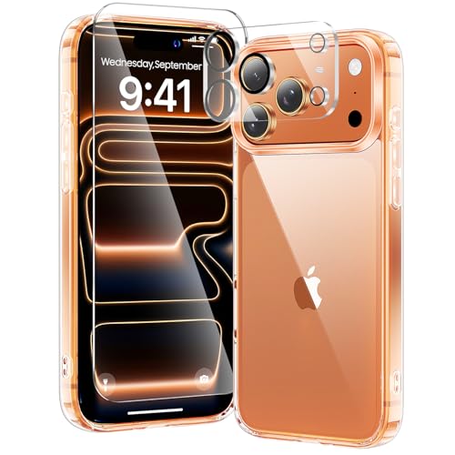 toushion 3 in 1 for iPhone 17 Pro Case Transparent by toushion - Used condition - US$12.19