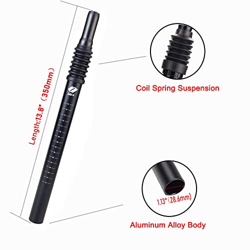 Zukka Bike Suspension Seat Post 28.6X350 Mm Shock Absorber Damper Bicycle Seatpost Mountain Bike Road Bicycle Seat Post #TOP1