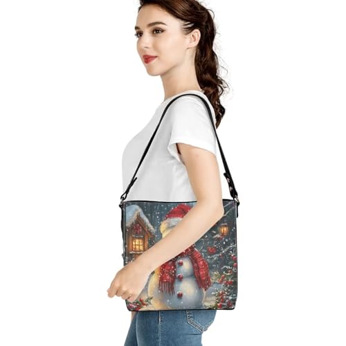 Image of HUGS IDEA Hoho Bag for Women Crossbody Purse Leather Handbags Laides Shoulder Bags