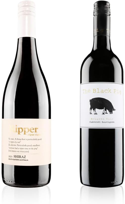 Virgin Wines – Aussie Blockbusters Red – 6 bottles (75cl) – Cabernet Sauvignon, Shiraz and more