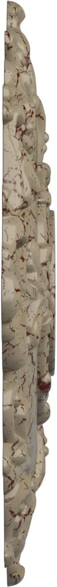 Ekena Millwork CM18RLGDC Riley Ceiling Medallion, Gobi Desert Crackle