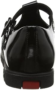 Kickers Fragma Girls' School Shoes in Black Leather with T-Buckle, Black  0001, 40 EU, Black 0001 : Kickers: Amazon.com.be: Fashion