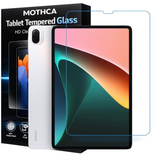 Image of Mothca Premium Tab Tempered Glass For Xiaomi Mi Pad 5 / Xiaomi Mi Pad 5 Pro (11 / inch) With Installation kit (Pack of 1)