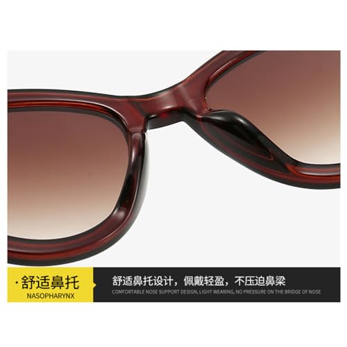 Lunettes de soleil cat eye protégeant du soleil sans serrer le visage