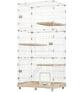 Amazon | BTM 猫ケージ キャットケージ 3段 おしゃれ キャットハウス