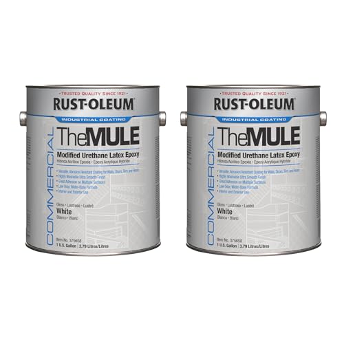 Rust-Oleum The MULE Modified Urethane Latex Epoxy, White, Gloss