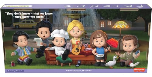 Fisher-Price Little People Collector Coffret Edition Spéciale Figurines Friends 6,3 Cm, avec 6 Personnages, À Collectionner, Jouet Enfant, A Partir De 13 Ans, HPH05 – vue 7