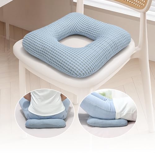 AOSSA Donut Pillow for Tailbone Pain Relief & Hemorrhoids - Coccyx Cushion for Bed Sores, Pregnancy,...