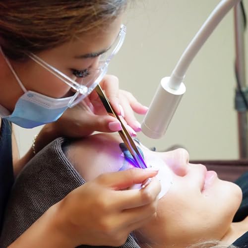 Lampada da terra a LED-Lampada UV per ciglia con