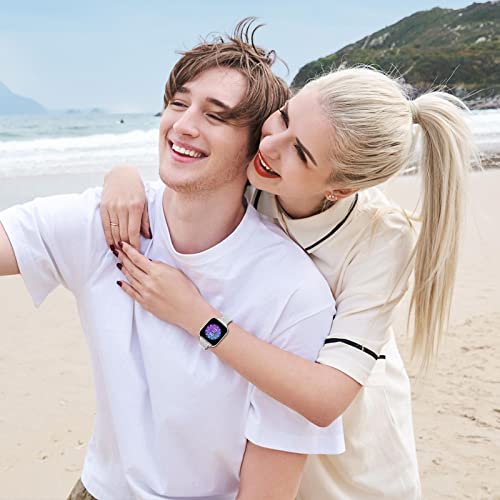 Zxcasd Metal Bands Compatible With Apple Watch Band 38Mm 40Mm 41Mm For Women,Slim Stainless Steel Loop Magnetic Clasp Strap For Iwatch Series 8 7 6 5 4 3 2 1 Se（38Mm 40Mm 41Mm,Silver #TOP5